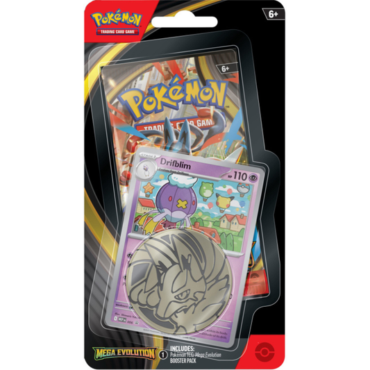 Pokemon TCG: Mega Evolution Single Pack Checklane Blister (1 promo at random)