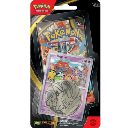 Pokemon TCG: Mega Evolution Single Pack Checklane Blister (1 promo at random)