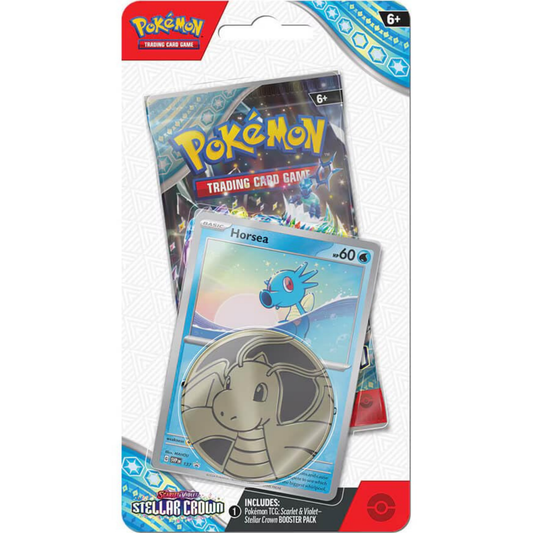 Pokemon TCG: Scarlet & Violet - Stellar Crown Checklane Blister Pack - Horsea