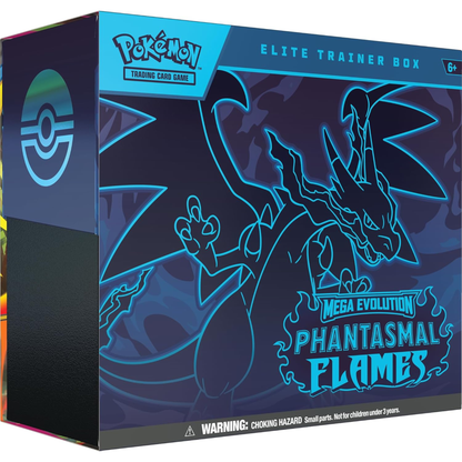 Pokémon TCG: Mega Evolution Phantasmal Flames Elite Trainer Box
