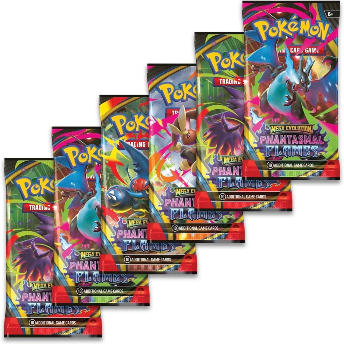 Pokémon TCG: Mega Evolution Phantasmal Flames Booster Bundle