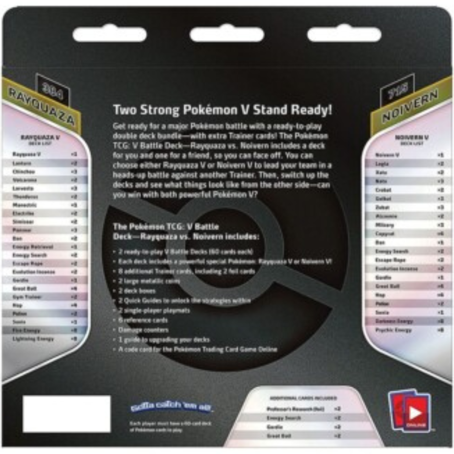Pokémon TCG: V Battle Deck—Rayquaza vs. Noivern