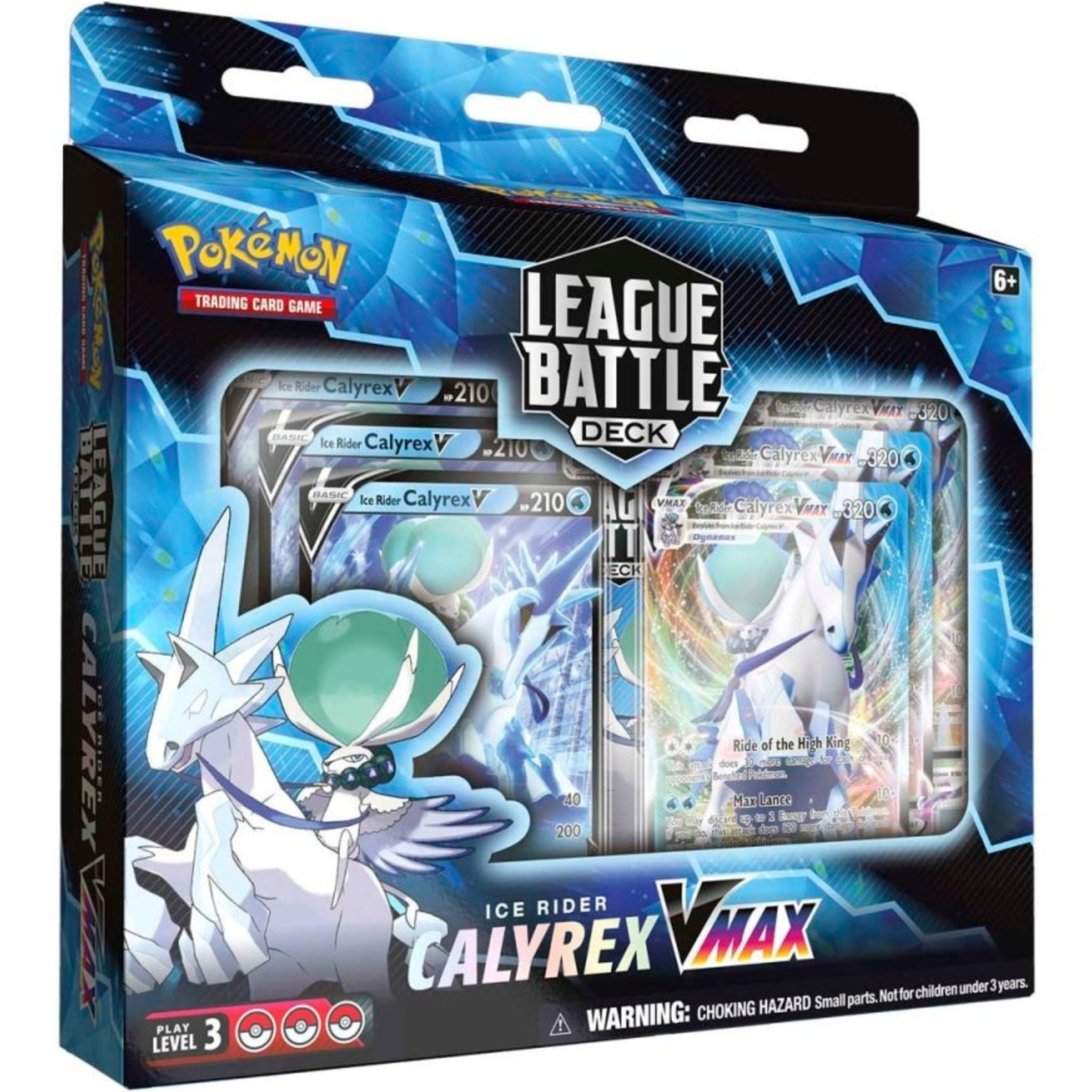 Pokémon TCG: Ice Rider Calyrex VMAX League Battle Deck