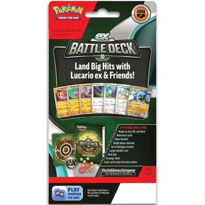 Pokémon TCG: Lucario ex Battle Deck (Ready-to-Play 60-Card Deck)