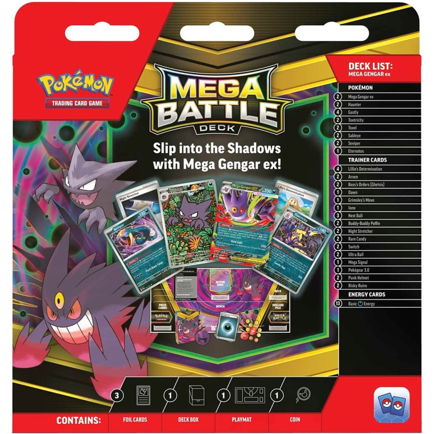 Pokémon TCG: Mega Battle Deck Mega Gengar ex