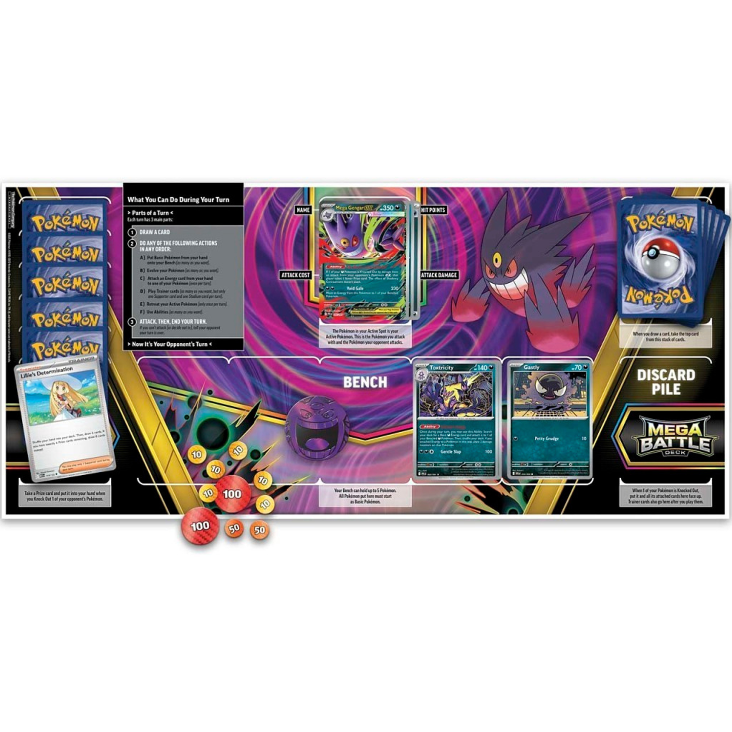 Pokémon TCG: Mega Battle Deck Mega Gengar ex
