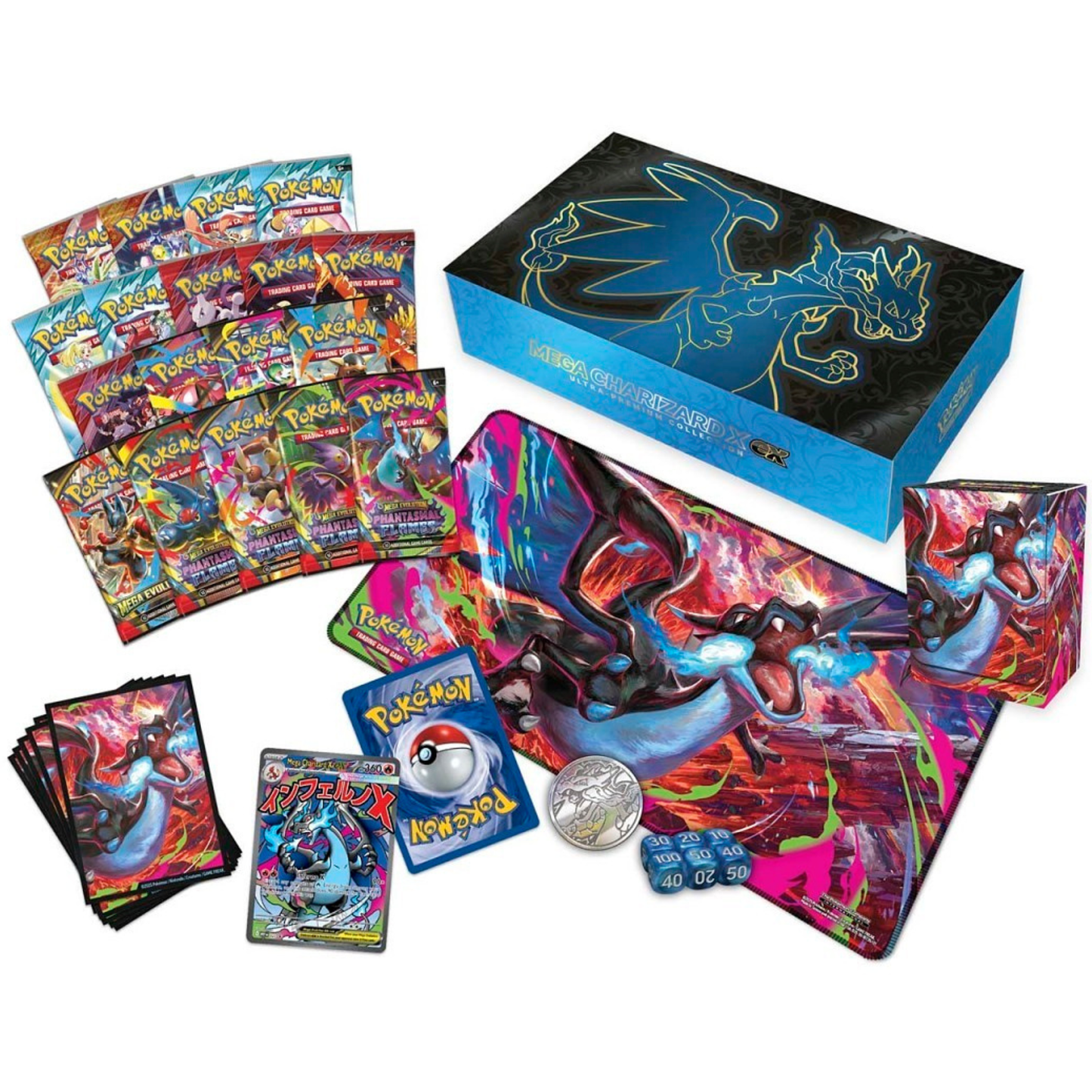 Pokémon TCG: Mega Charizard X ex Ultra-Premium Collection