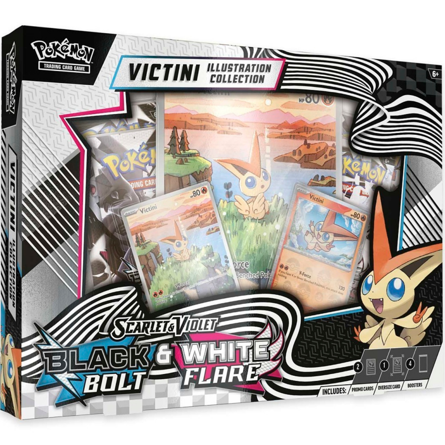 Pokemon TCG Scarlet & Violet 10.5 Unova Victini Illustration Collection