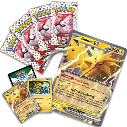 Pokémon TCG: Scarlet & Violet 151 Collection - Zapdos ex