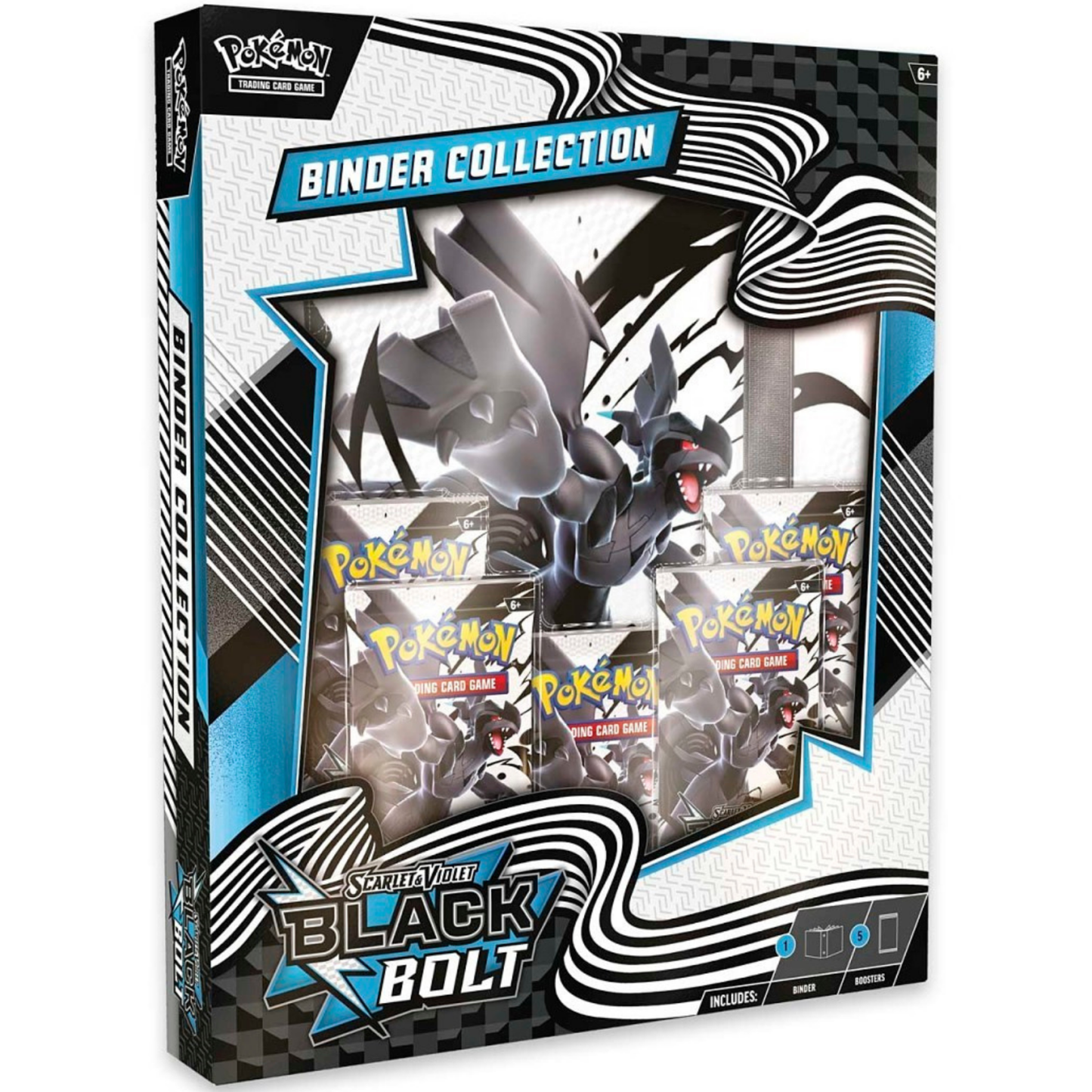 Pokemon TCG:  Scarlet & Violet—Black Bolt Binder Collection