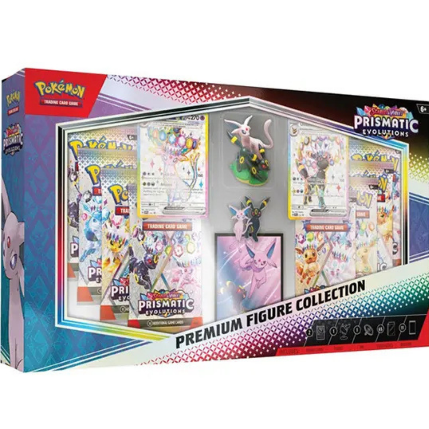 Pokemon TCG:  Scarlet & Violet—Prismatic Evolutions Premium Figure Collection