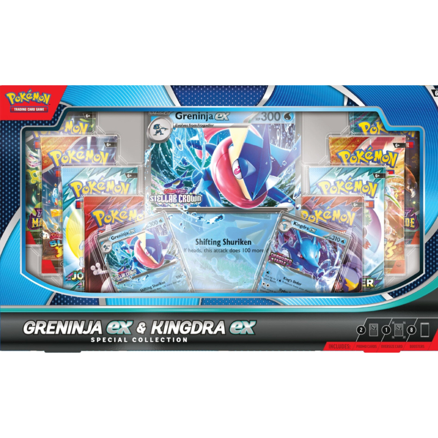 Pokémon TCG: Greninja ex & Kingdra ex Special Collection