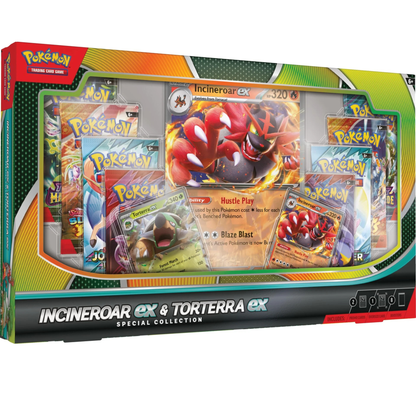 Pokémon TCG: Incineroar ex & Torterra ex Special Collection