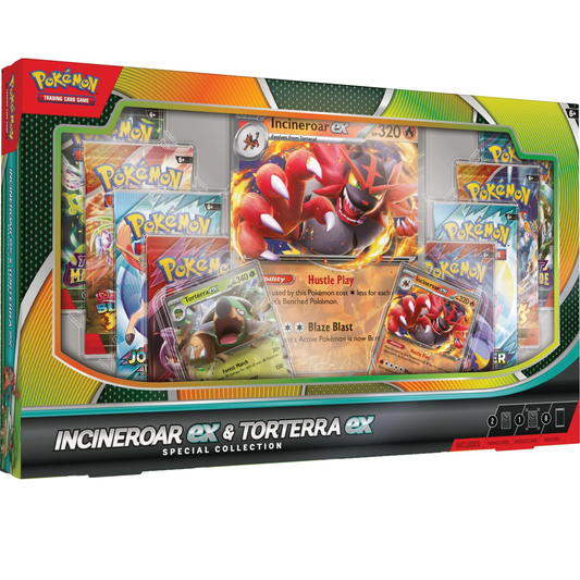 Pokémon TCG: Incineroar ex & Torterra ex Special Collection