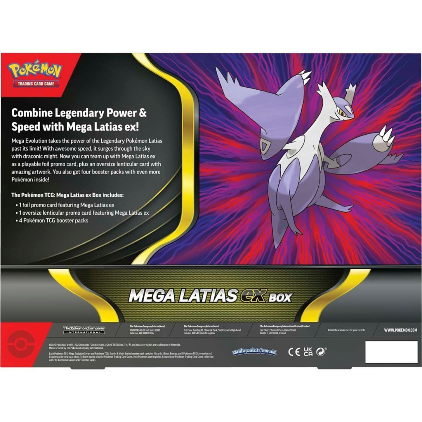 Pokémon TCG: Mega Latias ex Box