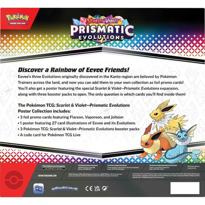 Pokémon TCG: Scarlet & Violet—Prismatic Evolutions Poster Collection