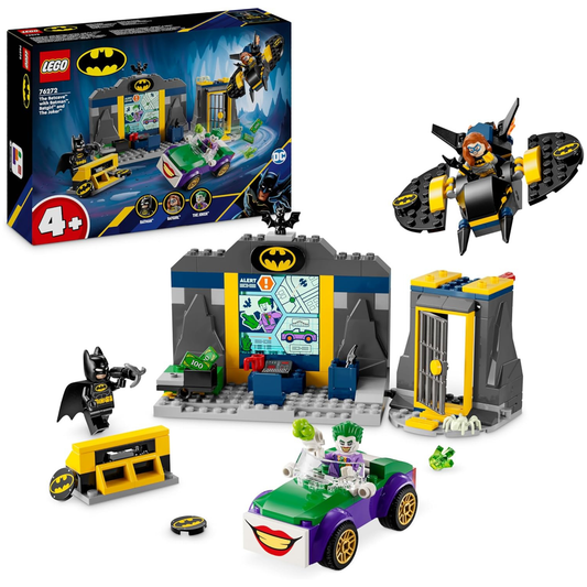 LEGO DC: Batcave with Batman, Batgirl & The Joker Building Set (76272)