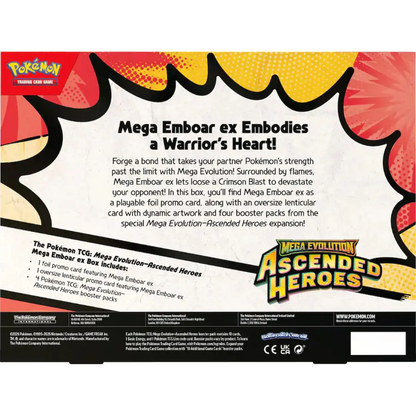 Pokémon TCG: Ascended Heroes - Mega Emboar ex Box