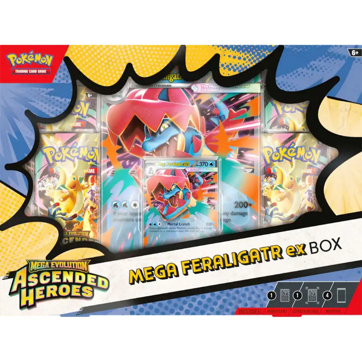 Pokemon TCG: Ascended Heroes Mega Feraligatr ex Box