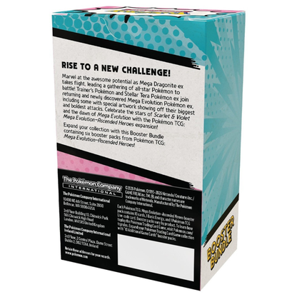 Pokémon TCG: Mega Evolution - Ascended Heroes Booster Bundle