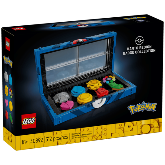 LEGO Pokémon: Kanto Region Badge Collection Building Set 40892