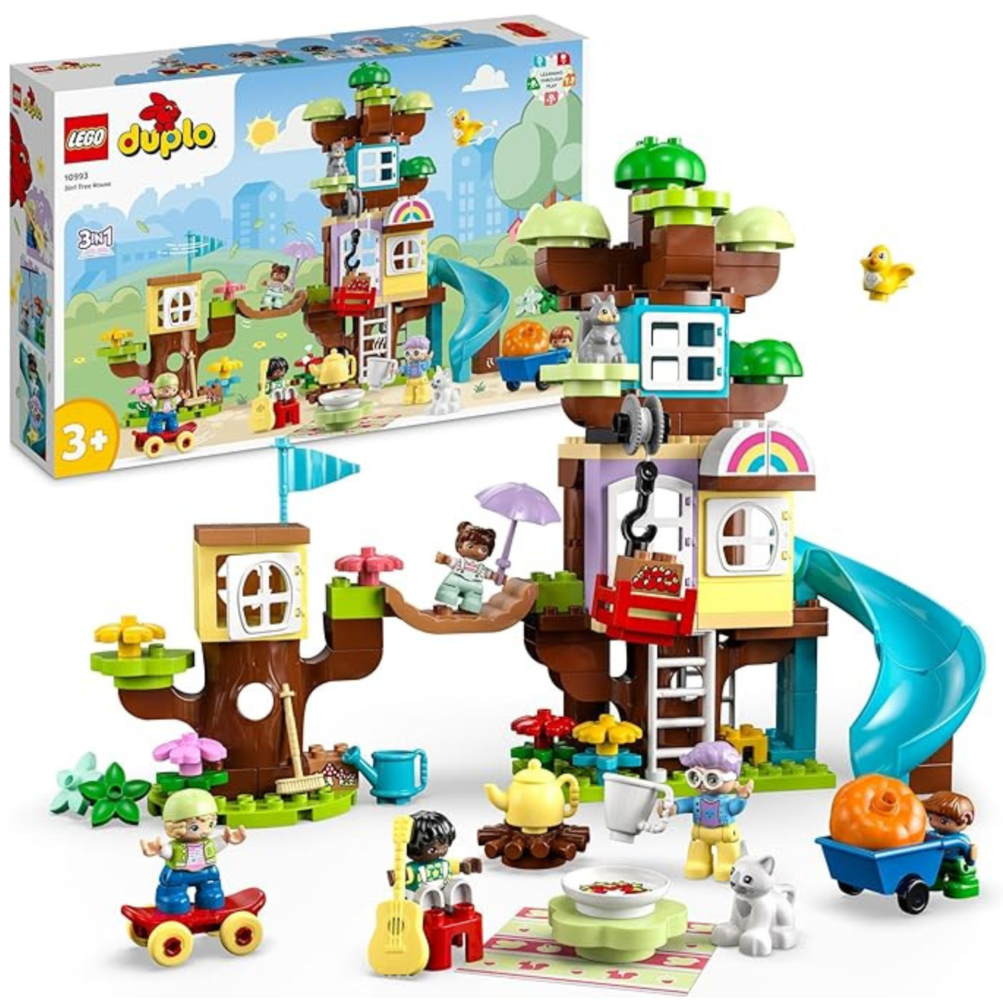 LEGO DUPLO: 3in1 Tree House Building Set 10993