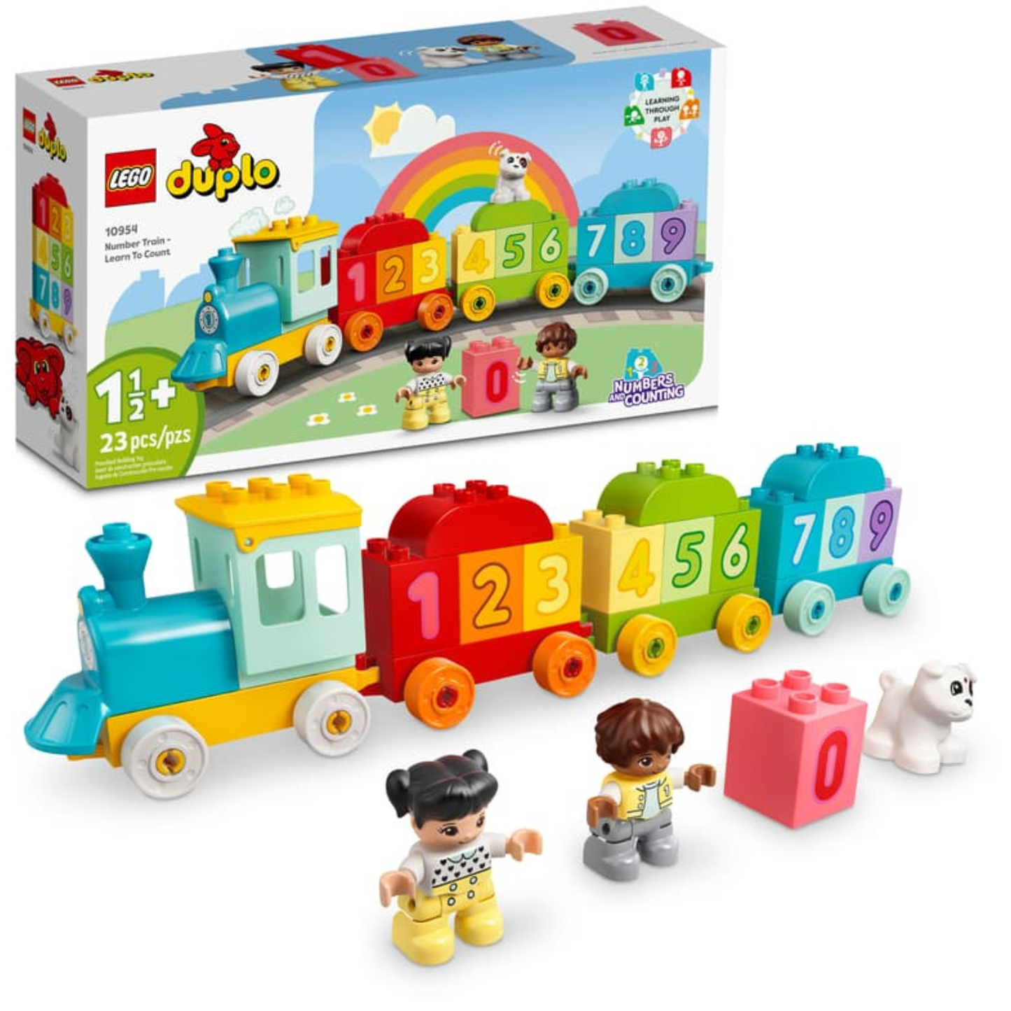 LEGO DUPLO: Number Train – Learn to Count Building Set 10954