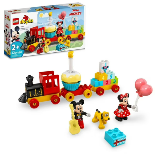 LEGO DUPLO: Mickey & Minnie Birthday Train Building Set 10941