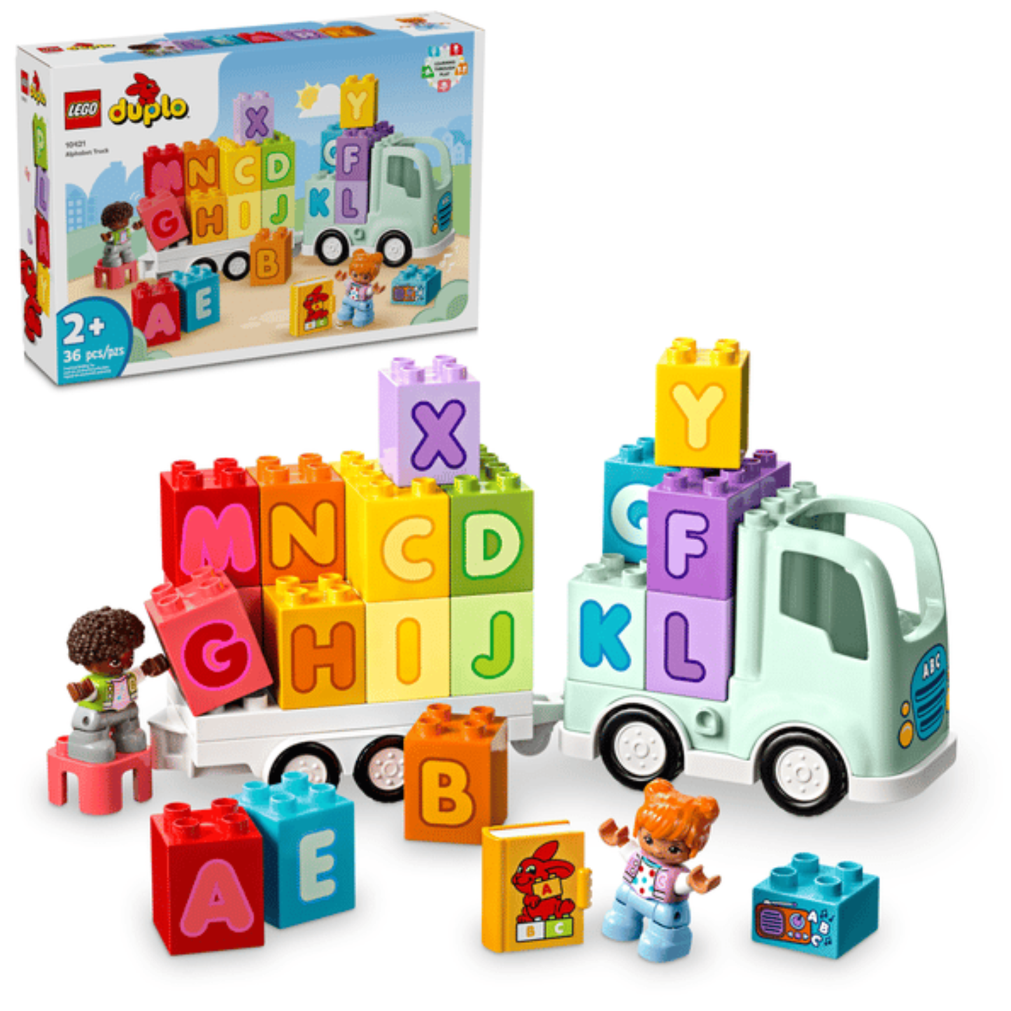 LEGO DUPLO: Alphabet Truck Building Set 10421