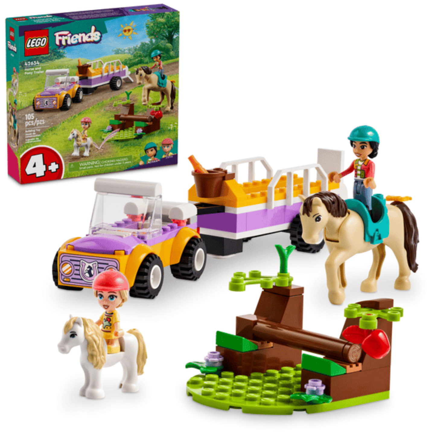 LEGO Friends: Horse and Pony Trailer Building Set 42634