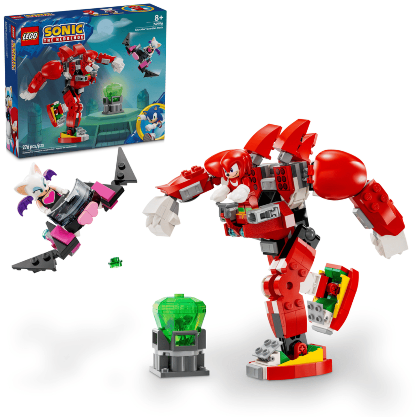 LEGO Sonic the Hedgehog: Knuckles’ Guardian Mech Building Set 76996