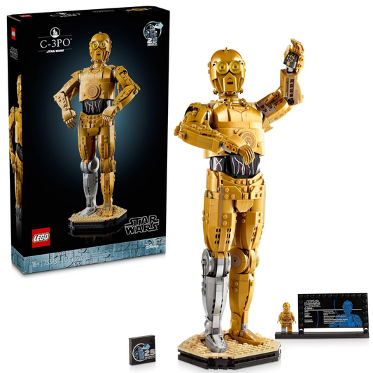 LEGO Star Wars: C-3PO 25 Years Anniversary Building Set 75398