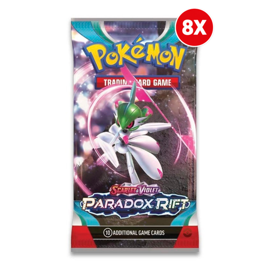 Pokémon TCG: Scarlet & Violet - Paradox Rift Booster Bundle (8 Packs)
