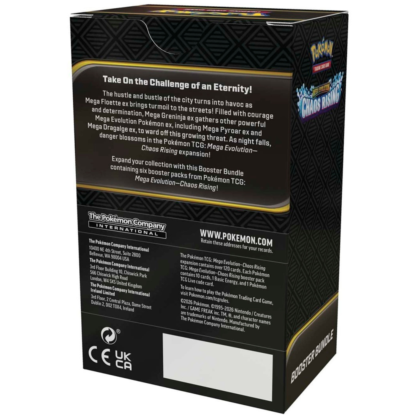 Pokémon TCG: Mega Evolution - Chaos Rising Booster Bundle