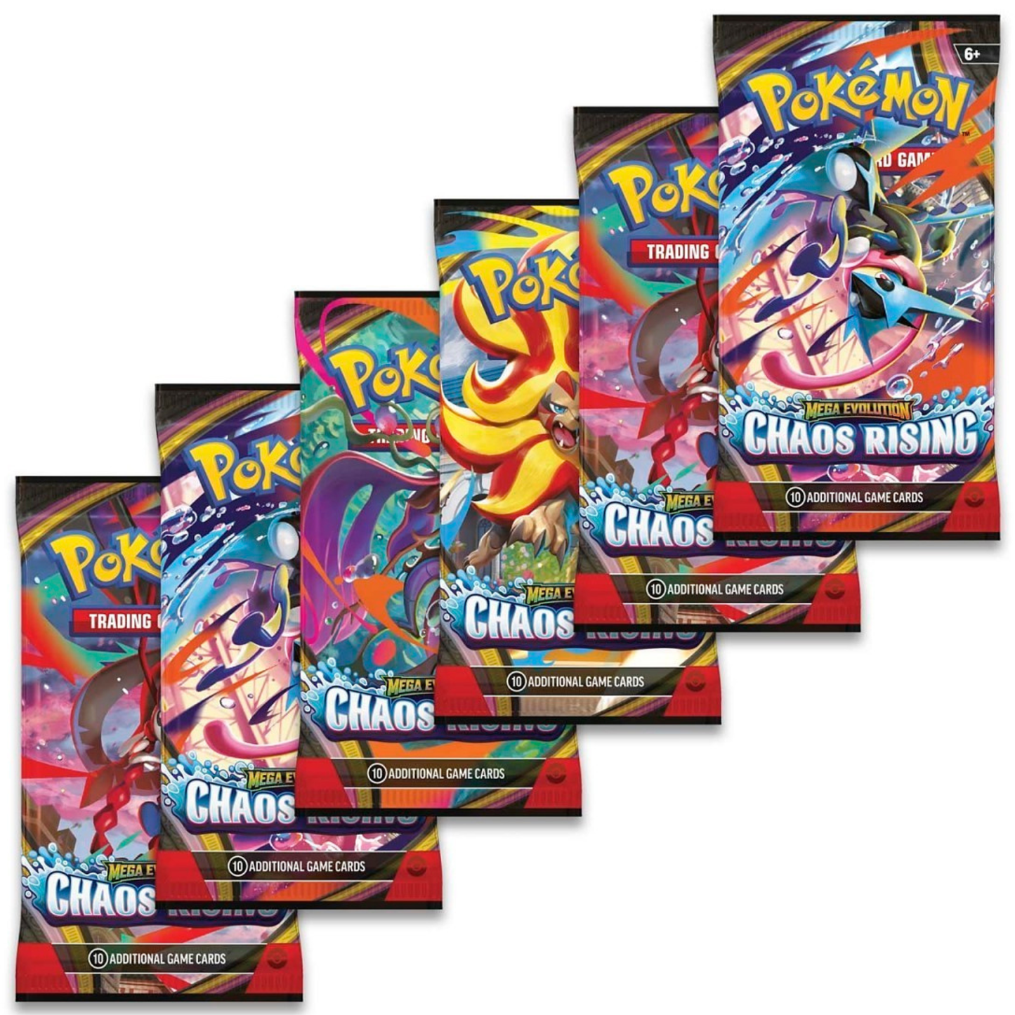 Pokémon TCG: Mega Evolution - Chaos Rising Booster Bundle