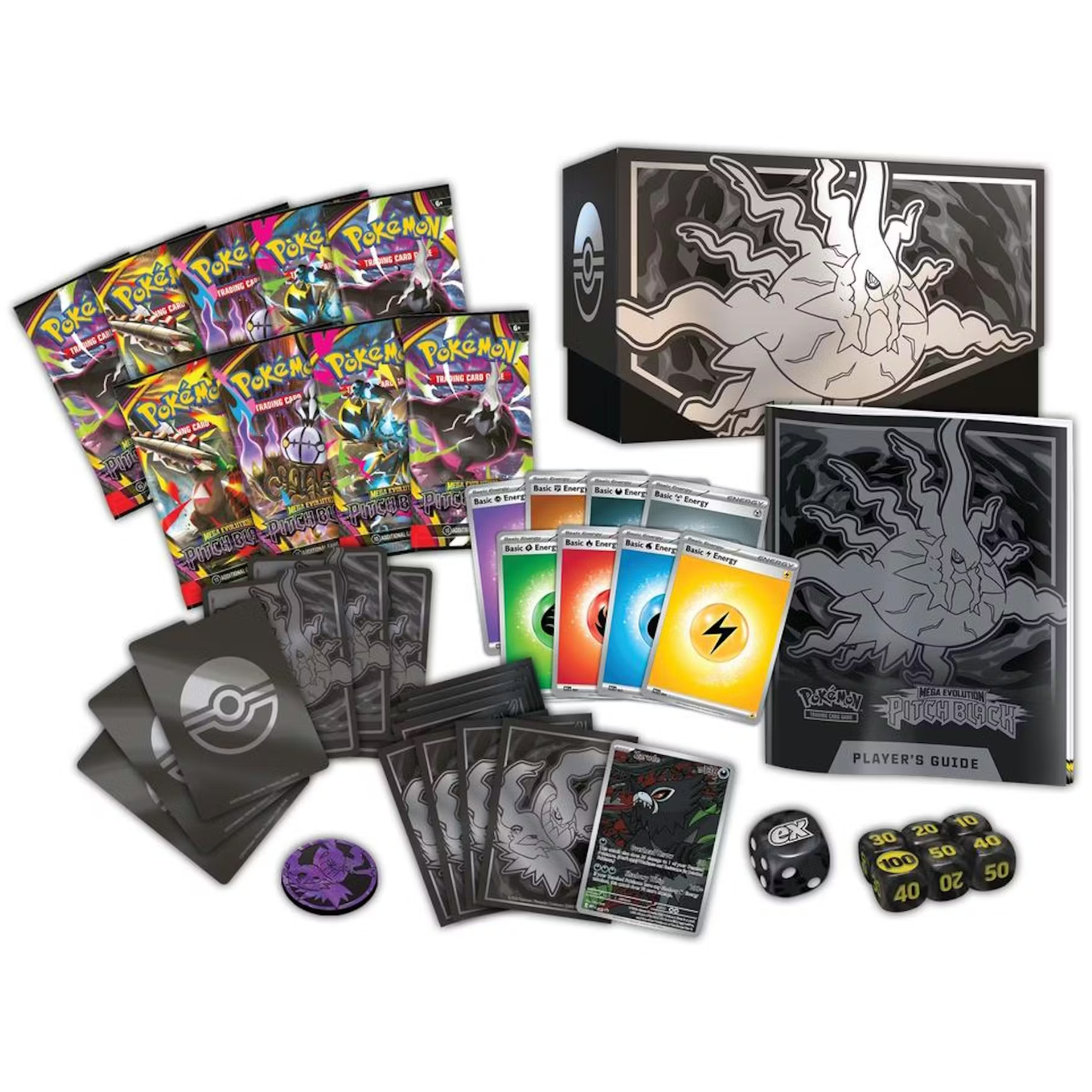 Pokémon TCG: Mega Evolution - Pitch Black Elite Trainer Box