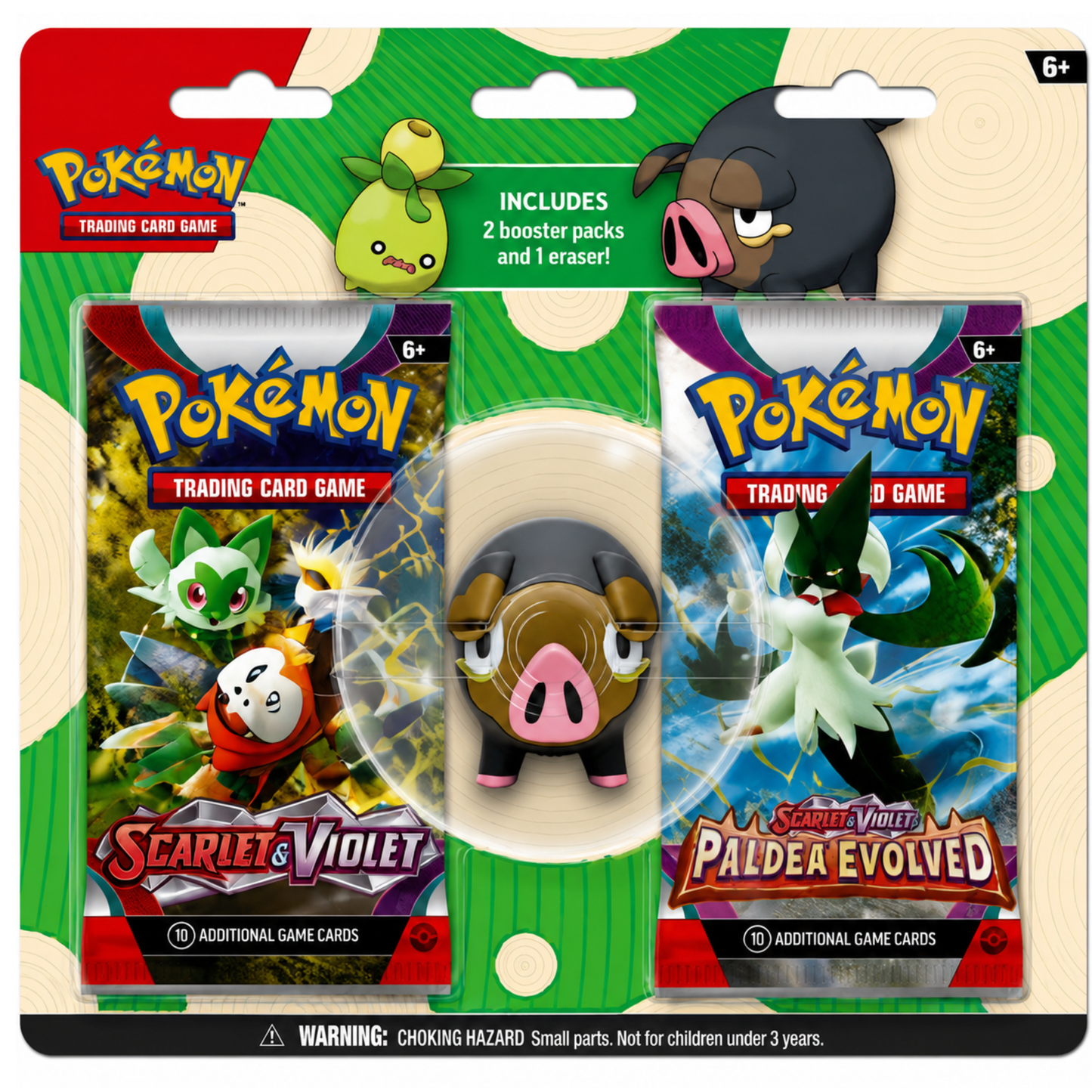 Pokémon TCG: Scarlet & Violet Paldea Evolved Eraser Blister Pack