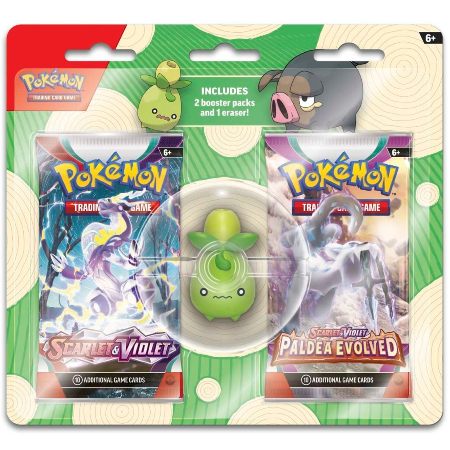 Pokémon TCG: Scarlet & Violet Paldea Evolved Eraser Blister Pack