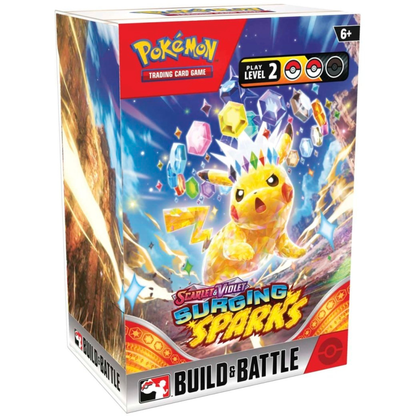 Pokémon TCG: Scarlet & Violet Surging Sparks Build & Battle Box