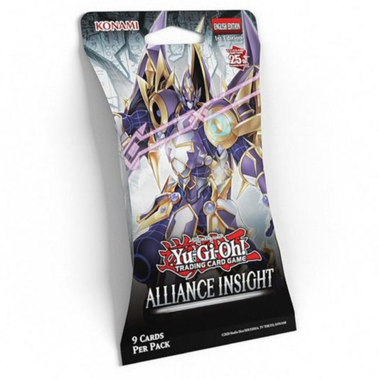 Yu-Gi-Oh! Alliance Insight Blister Pack (9 Cards, 1st Edition)
