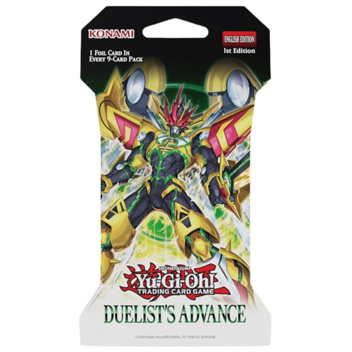 Yu-Gi-Oh! Duelist's Advance Blister Pack (9 Cards, 1st Edition)