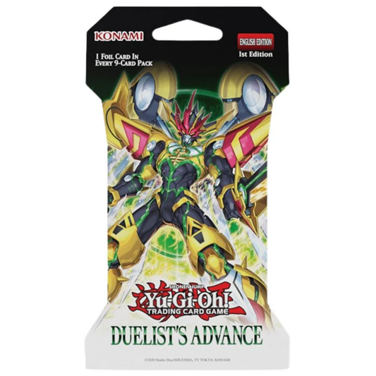 Yu-Gi-Oh! Duelist's Advance Blister Pack (9 Cards, 1st Edition)