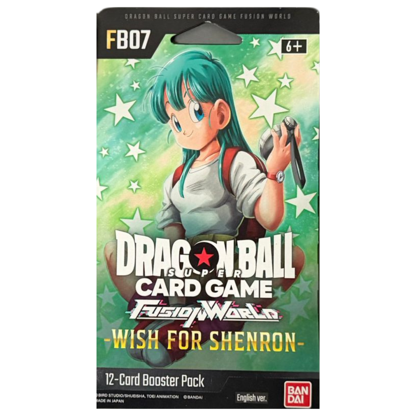 Dragon Ball Super Card Game Fusion World Wish for Shenron (FB07) Booster Pack