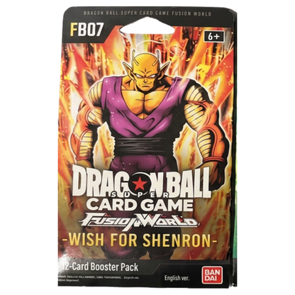 Dragon Ball Super Card Game Fusion World Wish for Shenron (FB07) Booster Pack