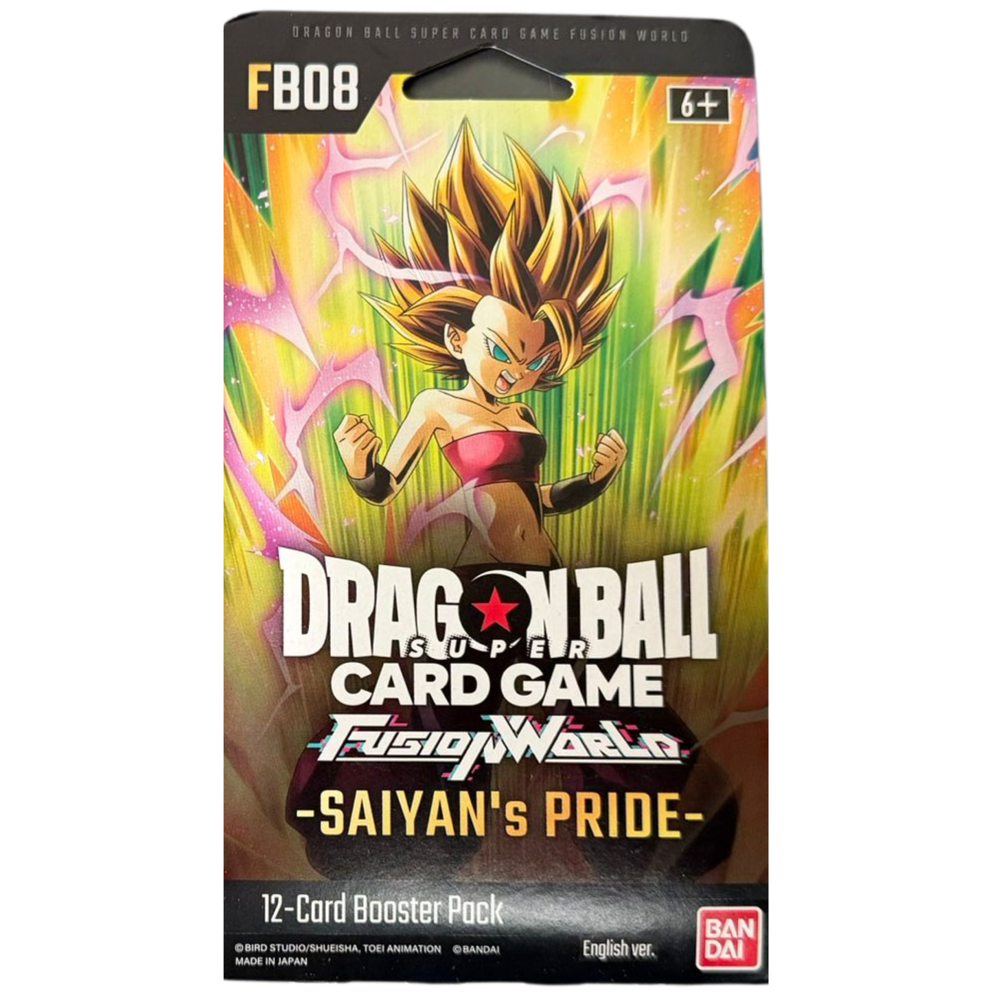 Dragon Ball Super Card Game Fusion World Saiyan's Pride (FB08) Booster Pack