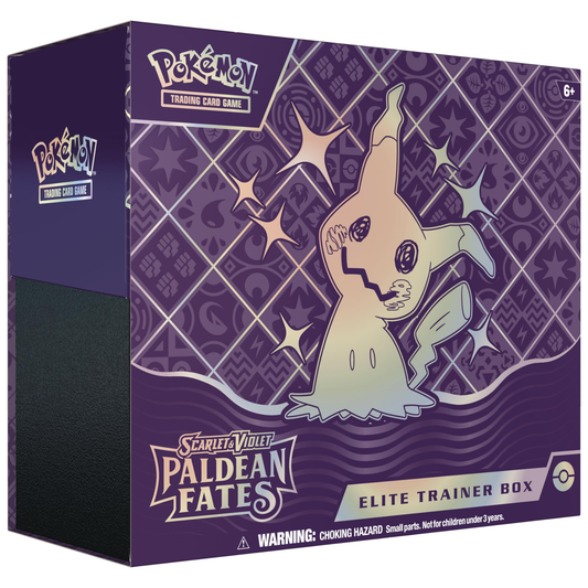 Pokemon Scarlet & Violet Paldean Fates Elite Trainer Box