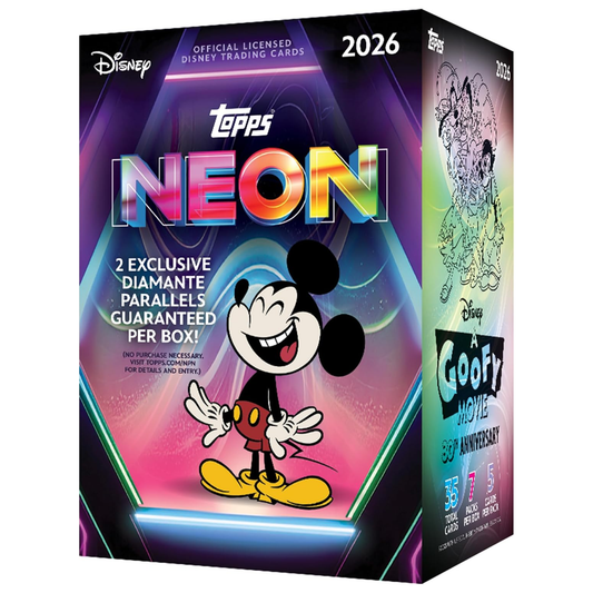 2026 Topps Neon Disney Trading Cards Box