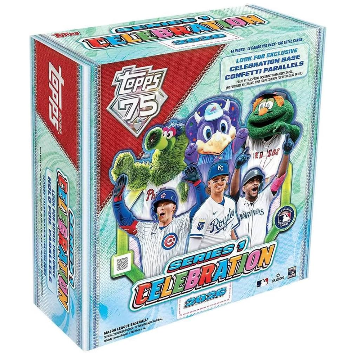 2026 Topps Series 1 Celebration MLB Trading Cards Box