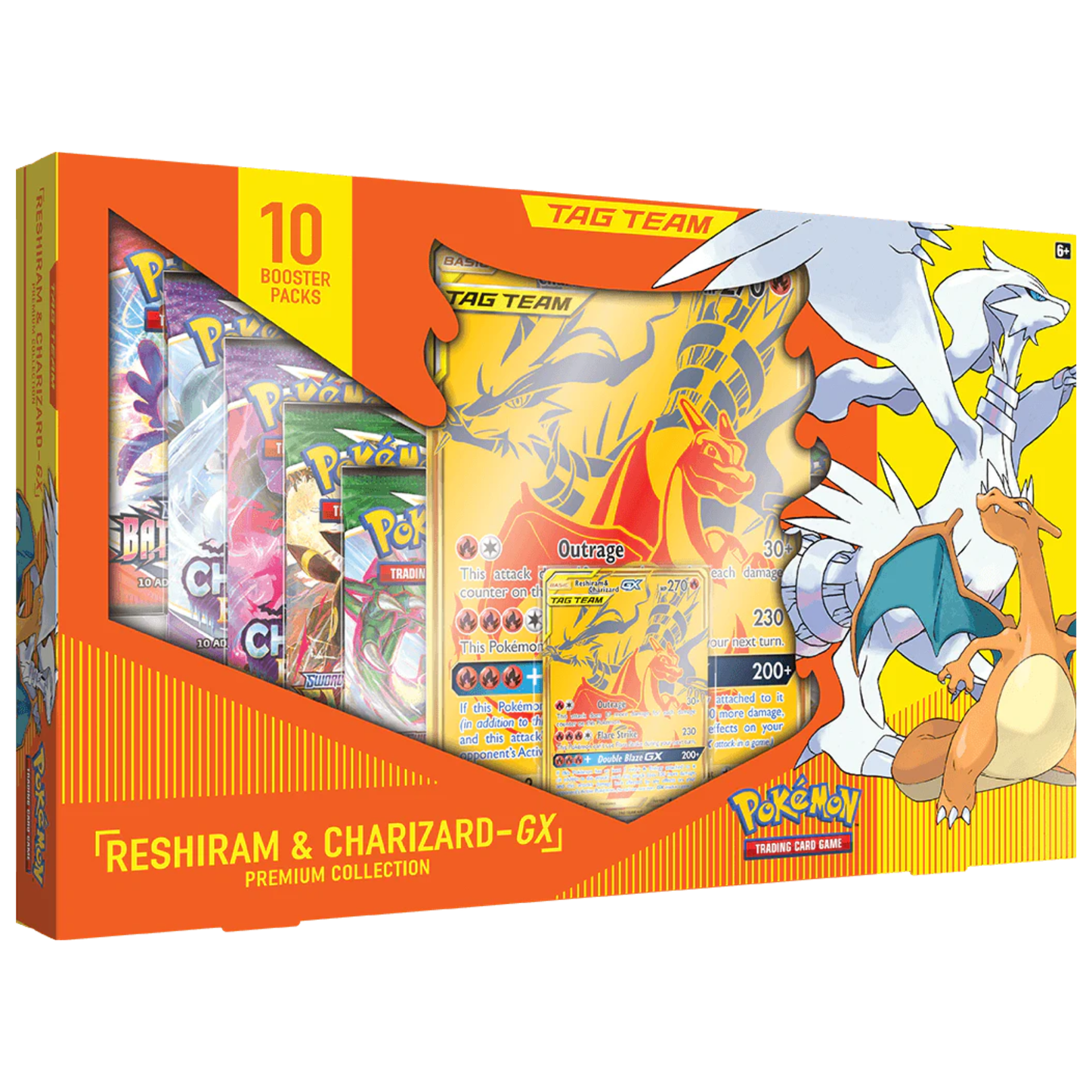 Pokémon TCG: Reshiram & Charizard-GX Premium Collection