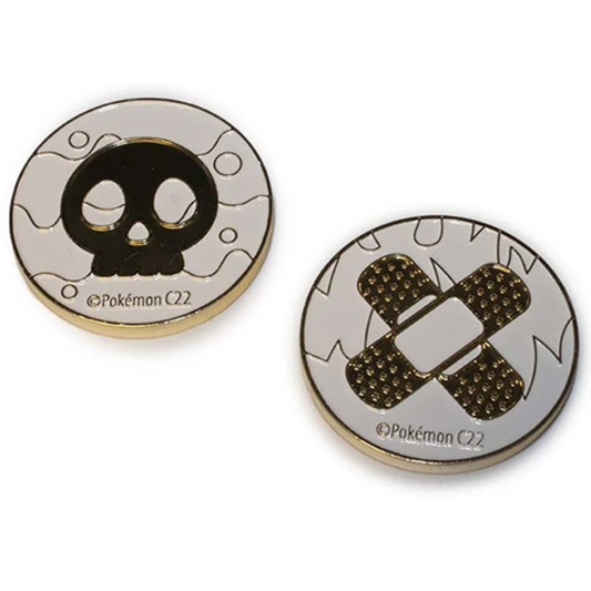 Pokémon TCG: Gold Condition Markers Set (Burned & Poisoned)